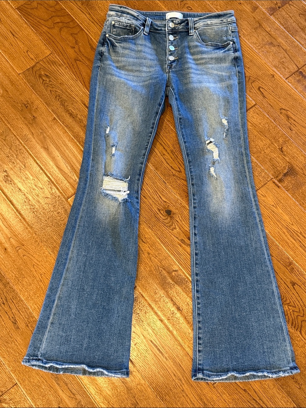Petra 153 buttonfly bootcut jeans